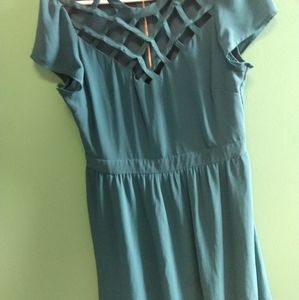 Xhilaration teal dress